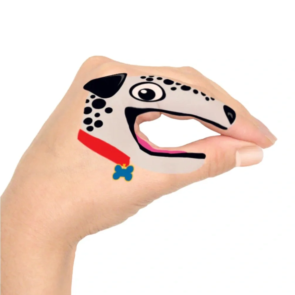 Various Hand Puppet Temporary Tattoos Bundle Set of 9